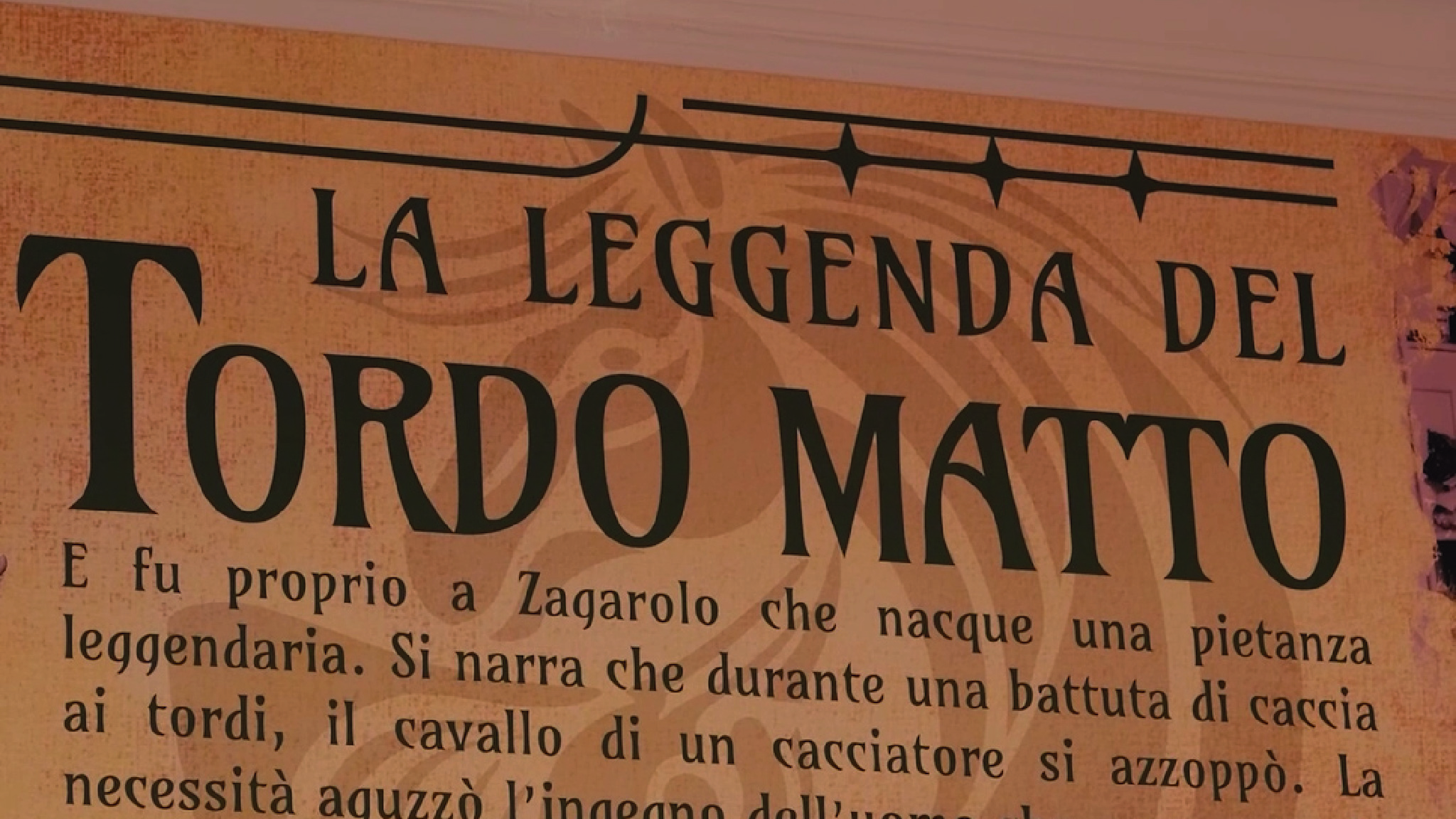 La Leggenda del Tordo Matto